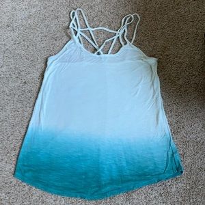 American Eagle outfitters strappy two toned top